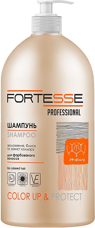 Szampon Fortesse Trwałość koloru - Fortesse Professional Color Up & Protect Shampoo — Zdjęcie N2