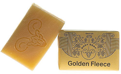 Mydło do ciała Złoty Polar - RareCraft Golden Fleece Body Soap — Zdjęcie N1
