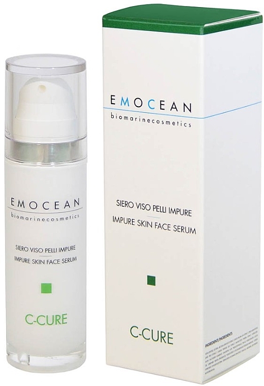 Serum oczyszczające do skóry zanieczyszczonej i skłonnej do trądziku - Emocean C-Cure Impure Skin Face Serum — Zdjęcie N2