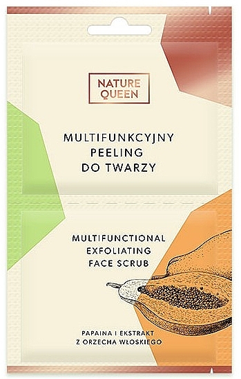 PRZECENA! Multifunkcyjny peeling do twarzy - Nature Queen * — Zdjęcie N1