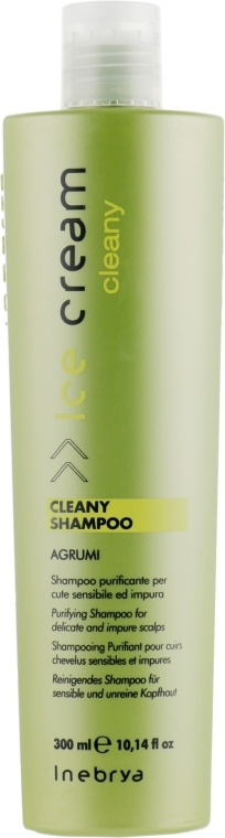 Szampon przeciwłupieżowy do wrażliwej skóry głowy - Inebrya Cleany Shampoo — Zdjęcie N3