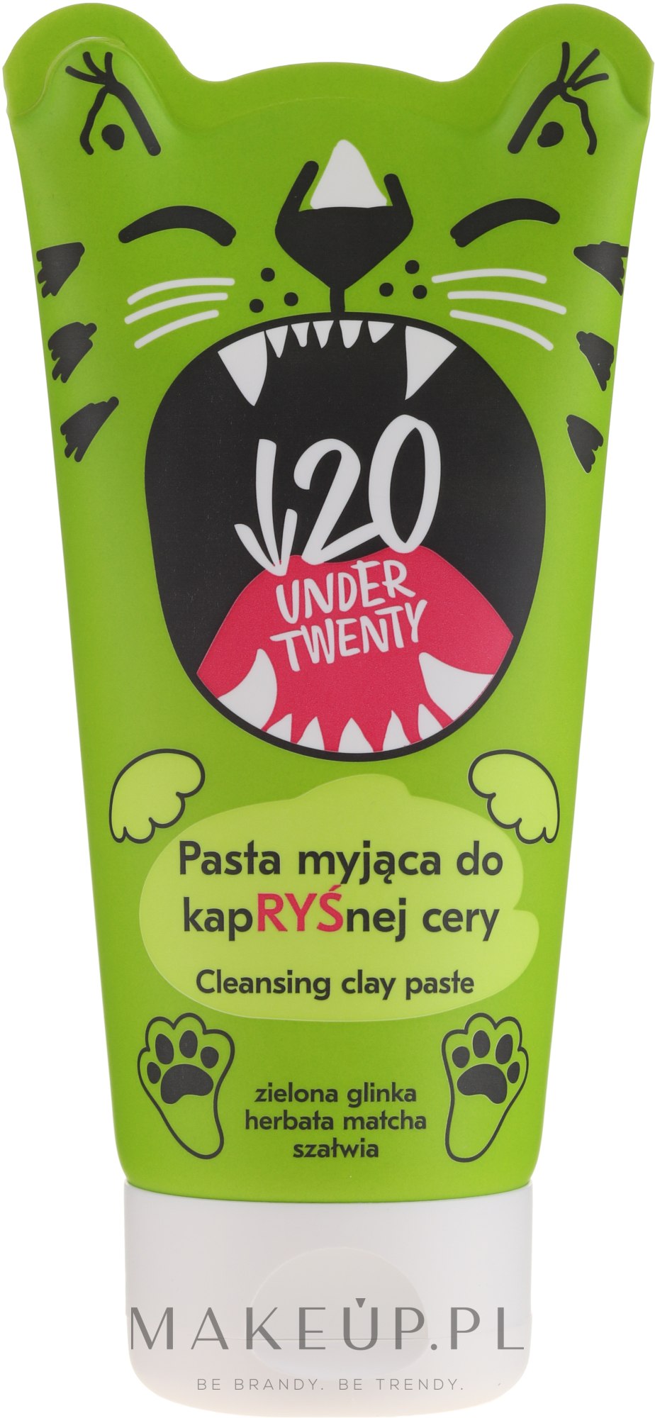 Under Twenty Matująca pasta myjąca do twarzy 150 ml