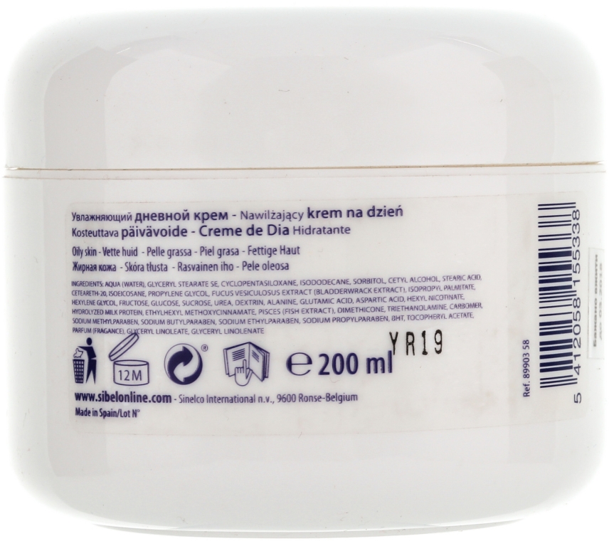 Nawilżający krem o działaniu regenerującym - Sibel Skin Care Cream — Zdjęcie N2