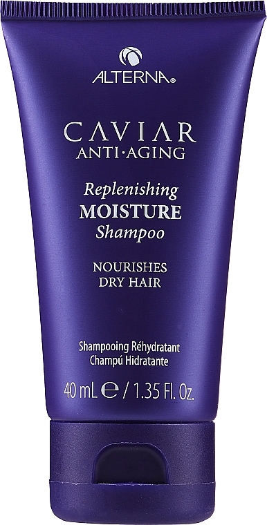 Nawilżający szampon do włosów - Alterna Caviar Anti-Aging Replenishing Moisture Shampoo — Zdjęcie N1