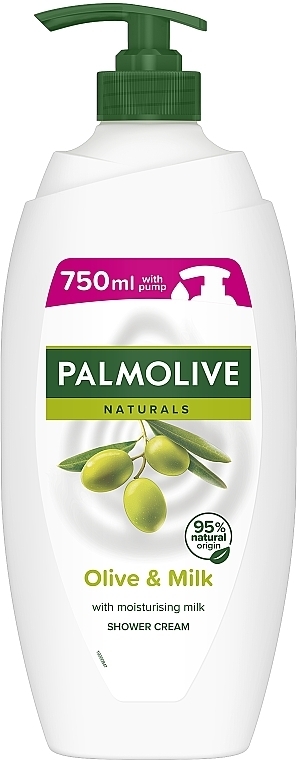 Kremowy żel pod prysznic mleko i oliwka - Palmolive Naturals Olive&Milk — Zdjęcie N3