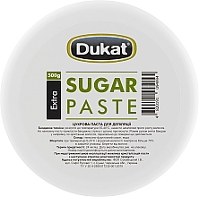 Pasta cukrowa do depilacji - Dukat Sugar Paste Extra — Zdjęcie N1