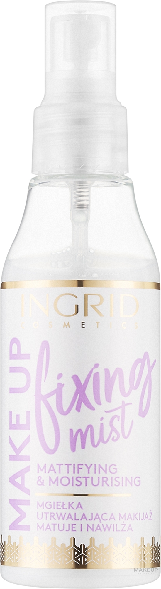 Mgiełka utrwalająca makijaż - Ingrid Cosmetics Make-up Fixing Mist — Zdjęcie 75 ml