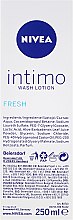 Żel do higieny intymnej - NIVEA Intimo Intimate Wash Lotion Fresh Comfort — Zdjęcie N5