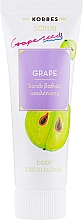 Kup Głęboko oczyszczający peeling do twarzy Winogrona - Korres Grape Scrub