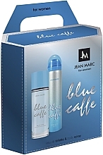 Zestaw - Jean Marc Blue Caffe (edt/50ml + deo/75ml) — Zdjęcie N1