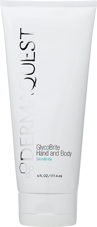Rozjaśniający krem do rąk i ciała - Dermaquest Skin Brite Glycobrite Hand And Body — Zdjęcie N1