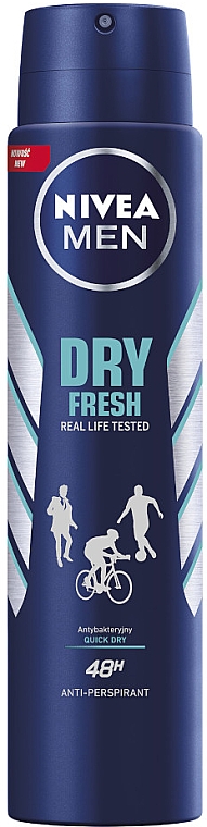 Antyperspirant w sprayu dla mężczyzn - NIVEA Dry Fresh Men Deodorant — Zdjęcie N2