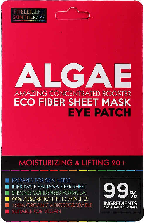 Płatki pod oczy - Beauty Face IST Deep Moisturizing Lifting Eye Patch Algae — Zdjęcie N1