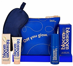 Kup Zestaw - Bloom & Blossom Lights Out Relaxing Gift Set ( b/balm/50ml + spray/75ml + sleep/mask/1pcs + bag)