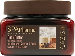 Masło do ciała o zapachu kokosa i wanilii - Spa Pharma Oasis Body Butter Enriched With Coconut & Vanilia — Zdjęcie N1