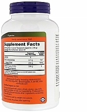 Inulina organiczna w proszku - Now Foods Certified Organic Inulin Pure Powder — Zdjęcie N2