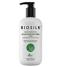 Kup Nawilżający żel oczyszczający do rąk z kojącym aloesem - BioSilk Moisturising Cleansing Gel with Soothing Aloe Vera