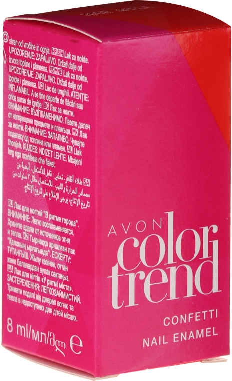 Lakier do paznokci - Avon Color Trend Confetti — Zdjęcie N1