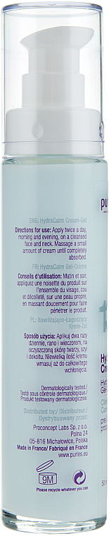 Łagodzący krem-żel do twarzy - Purles Clinical Repair Care 139 HydraCalm Cream-Gel — Zdjęcie N2