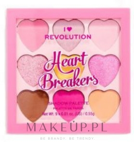 Paleta cieni do powiek - I Heart Revolution Heart Breakers Eyeshadow Palette — Zdjęcie Candyfloss