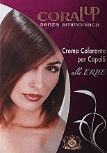 Kremowa farba do włosów bez amoniaku - Linea Italiana Coral Up Crema Colorante — Zdjęcie N1