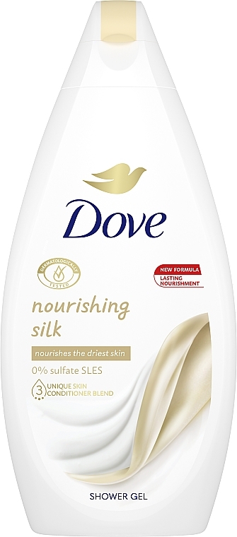 Kremowy żel pod prysznic - Dove Silk Glow Nourishing Shower Gel