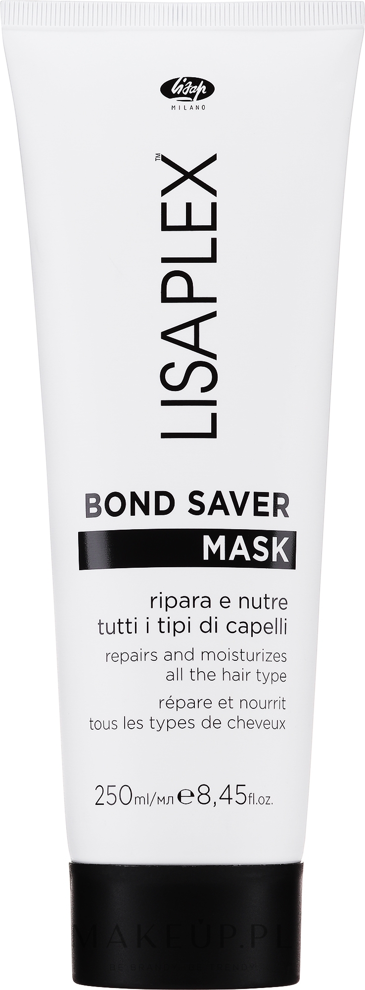 Maska do włosów - Lisap Lisaplex Bond Saver Mask — Zdjęcie 250 ml