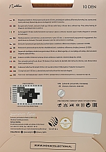 Pończochy damskie Nebbia, 10 DEN, naturale - MONA — Zdjęcie N2