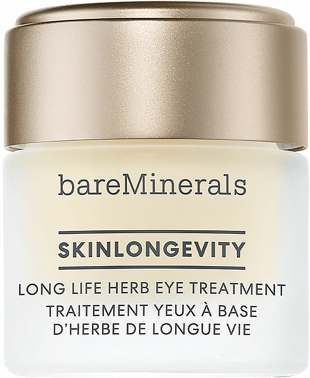 Krem pod oczy - Bare Minerals Skinlongevity Long Life Herb Eye Treatment — Zdjęcie N1