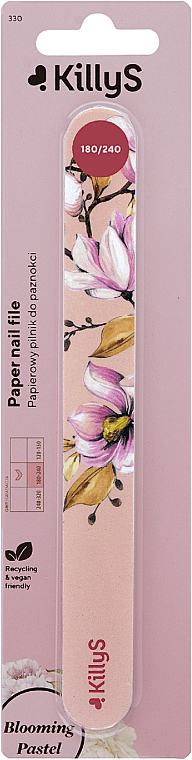 Pilnik do paznokci, papierowy - KillyS Blooming Pastel Paper — Zdjęcie N1