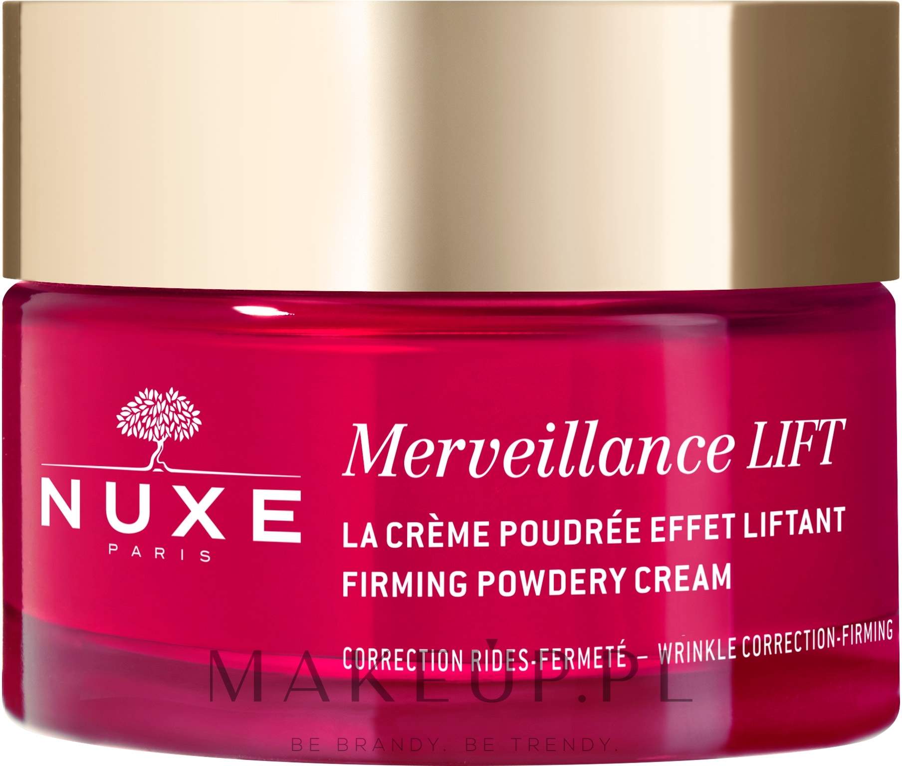 Pudrowy krem liftingujący do twarzy - Nuxe Merveillance Lift Cream Powder Lifting Effect — Zdjęcie 50 ml
