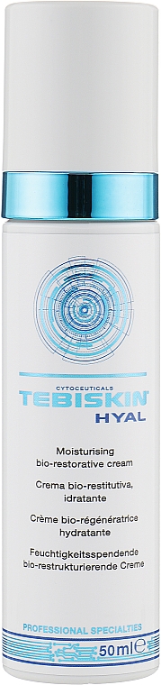 Odmładzający krem ​​nawilżający z efektem biorewitalizacji - Tebiskin Hyal Cream