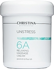 Kup Relaksujący krem do masażu, krok 6a - Christina Unstress Step 6a Relaxing Massage Cream