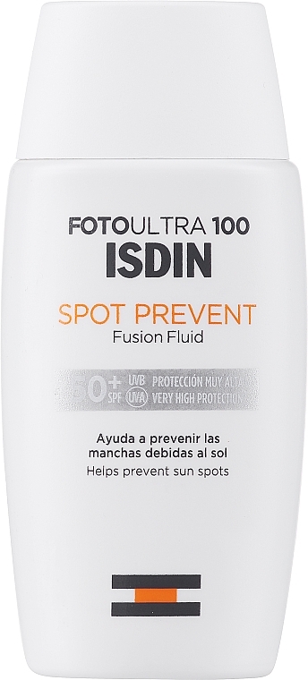 Fluid do twarzy - Isdin Foto Ultra 100 Spot Prevent Fusion Fluid SPF 50+ — Zdjęcie N1