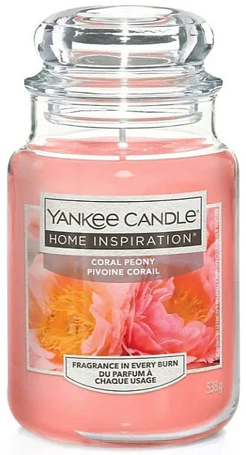 Świeca zapachowa w słoiku - Yankee Candle Home Inspiration Coral Peony — Zdjęcie N2