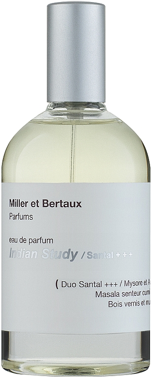 Miller et Bertaux Indian Study/Santal +++ - Woda perfumowana — Zdjęcie N1