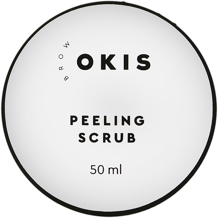 Peeling do brwi i twarzy - Okis Brow Peeling Scrub — Zdjęcie N1