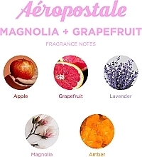 Świeca zapachowa - Aeropostale Magnolia & Grapefruit Fine Fragrance Candle — Zdjęcie N4