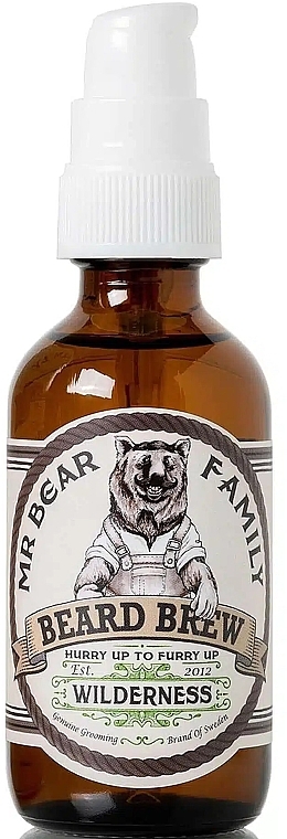 Olejek do brody - Mr Bear Family Beard Brew Wilderness — Zdjęcie N1