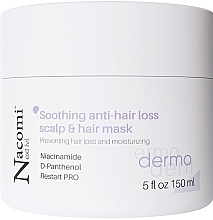 Kup Kojąca maska do włosów i skóry głowy przeciw wypadaniu - Nacomi Next Level Dermo Soothing Anti-Hair Loss Scalp & Hair Mask