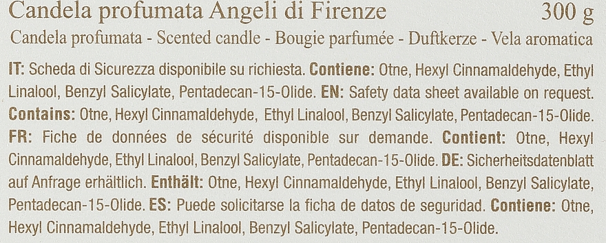 Santa Maria Novella Angeli Di Firenze - Świeca zapachowa — Zdjęcie N3