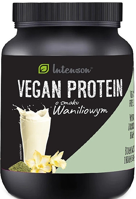 Białko wegańskie o smaku waniliowym - Intenson Vegan Protein  — Zdjęcie N1