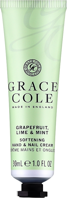 Krem do rąk o aromacie grejpfruta, limonki i mięty - Grace Cole Boutique Softening Hand & Nail Cream Grapefruit Lime & Mint (miniprodukt) — Zdjęcie N1