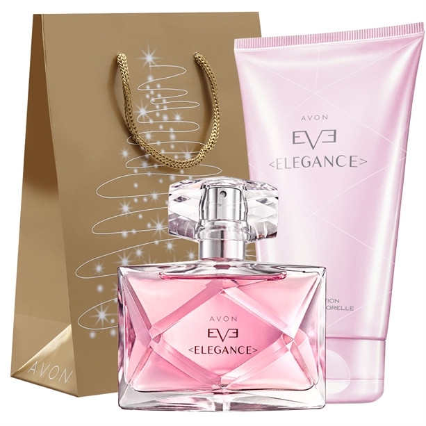 Avon Eve Elegance - Zestaw (edp 50 ml + b/lot 150 ml) — Zdjęcie N1