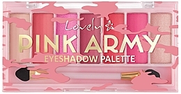 Paleta cieni do powiek - Lovely Pink Army Eyeshadow Palette — Zdjęcie N1