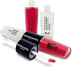 Kup Długotrwała pomadka do ust 2w1 - Dermacol 16H Lip Colour Extreme Long-Lasting Lipstick
