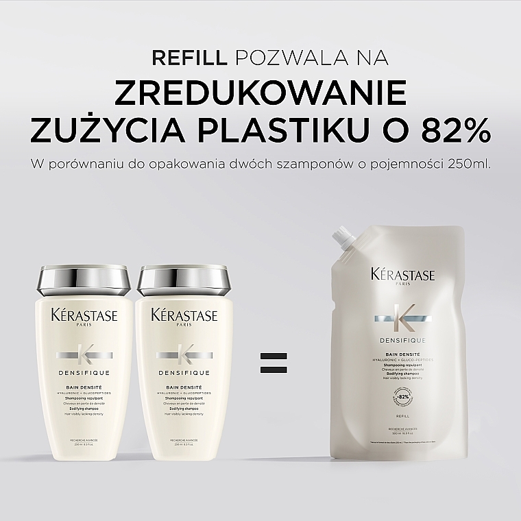 Kąpiel zwiększająca gęstość włosów - Kérastase Densifique Bain Densité Bodifying Shampoo — Zdjęcie N7