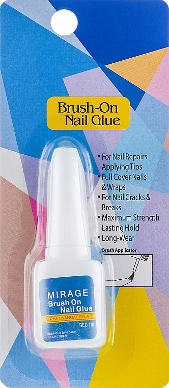 Klej do paznokci - Nails Molekula Brush On Nail Glue — Zdjęcie N3