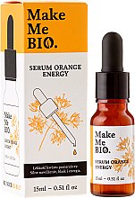 Nawilżające serum do twarzy - Make Me Bio Orange Energy — Zdjęcie N2