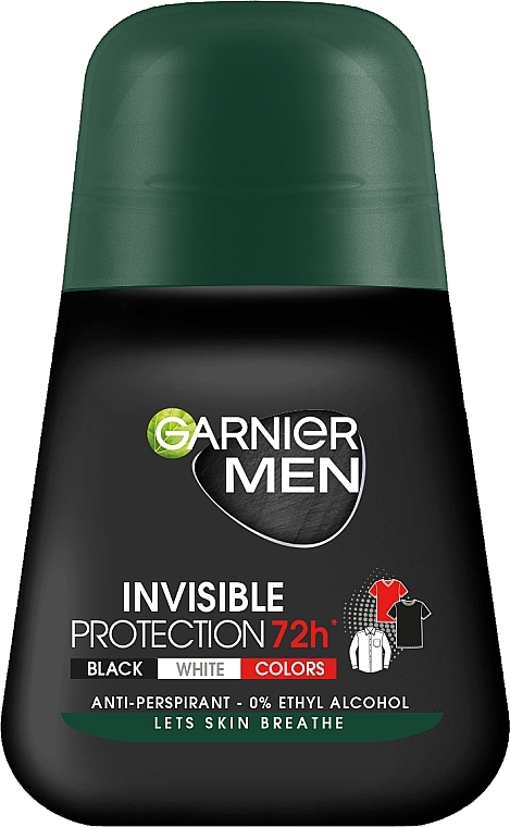 Antyperspirant w kulce dla mężczyzn - Garnier Mineral Men Deodorant Invisible 72h — Zdjęcie N1